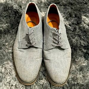 men’s blue canvas dress shoes size 9 express